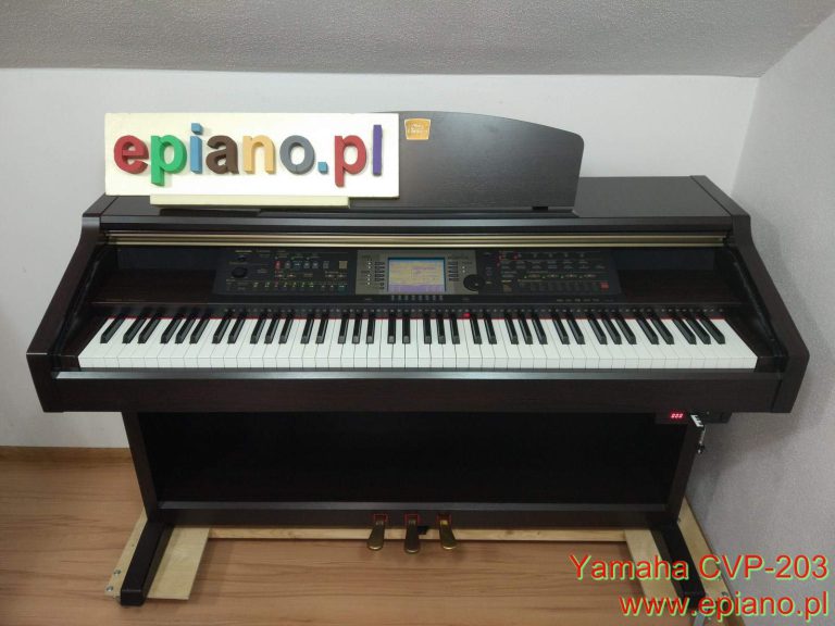 Yamaha Clavinova CVP-203 z akompaniamentem